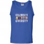 Celebrate diversity beer asphalt Tank Top