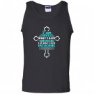 Celebrate recovery christian cross with quotes Tank Top