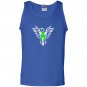 Cerebral palsy awareness ribbon phoenix Tank Top