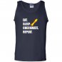 Chess eat sleep checkmate repeat funny geek nerd Tank Top