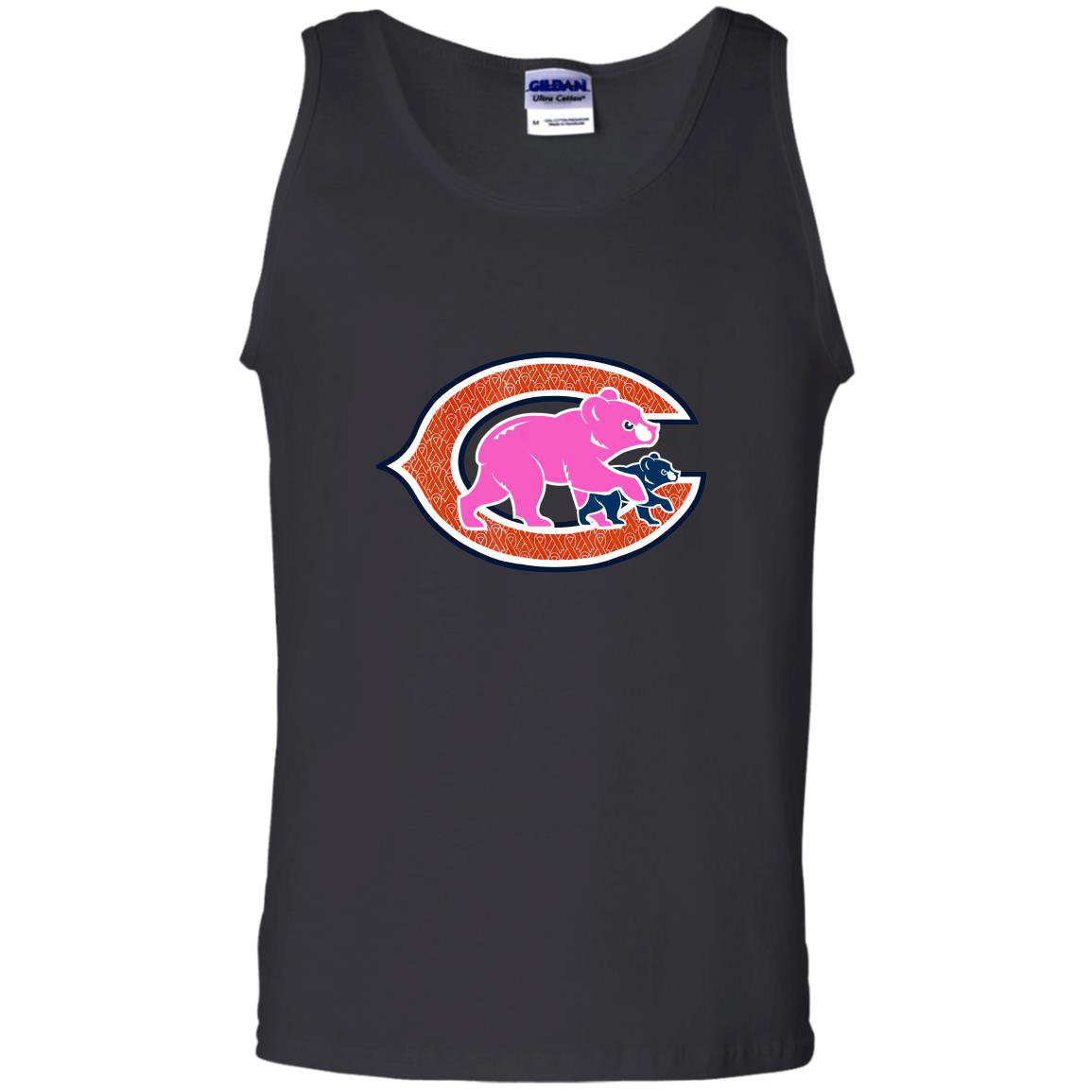 Chicago breast cancer awareness month mama bears Tank Top