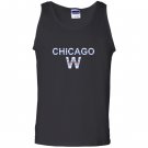 Chicago flag win vintage distressed style Tank Top
