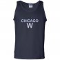 Chicago flag win vintage distressed style Tank Top
