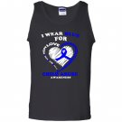 Child abuse i wear abuse awareness Tank Top