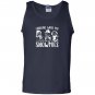 Chilling with my snowmies premium novelty Tank Top