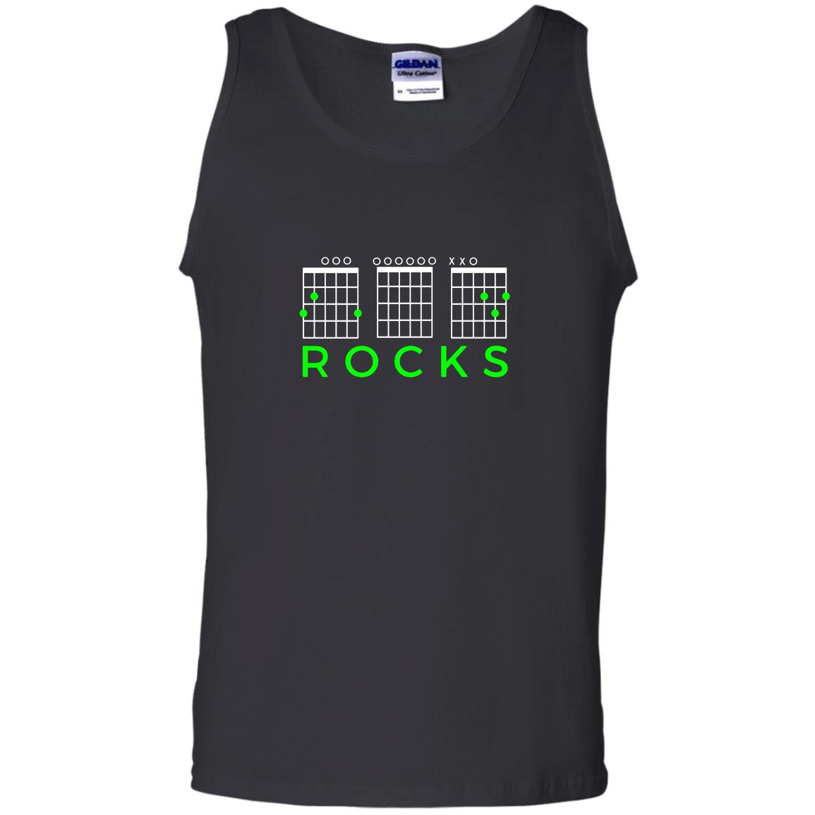 Christian god rocks guitar chords spell g-o-d Tank Top
