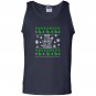 Christmas vacation ugly christmas snowflakes costume Tank Top