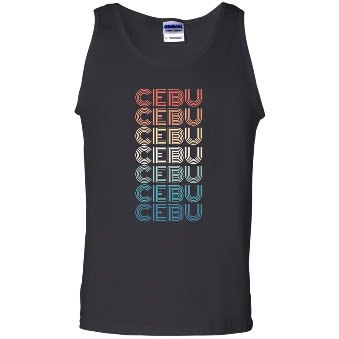Classic retro vintage cebu philippines city Tank Top
