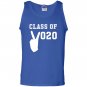 Class of 2020 peace sign school graduation Tank Top