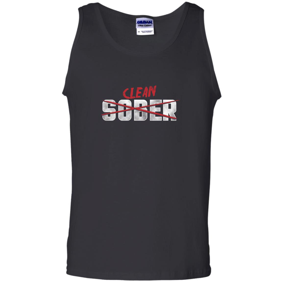Clean not sober celebrate recovery Tank Top