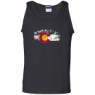 Colorado flag moutain vintage colorado day Tank Top