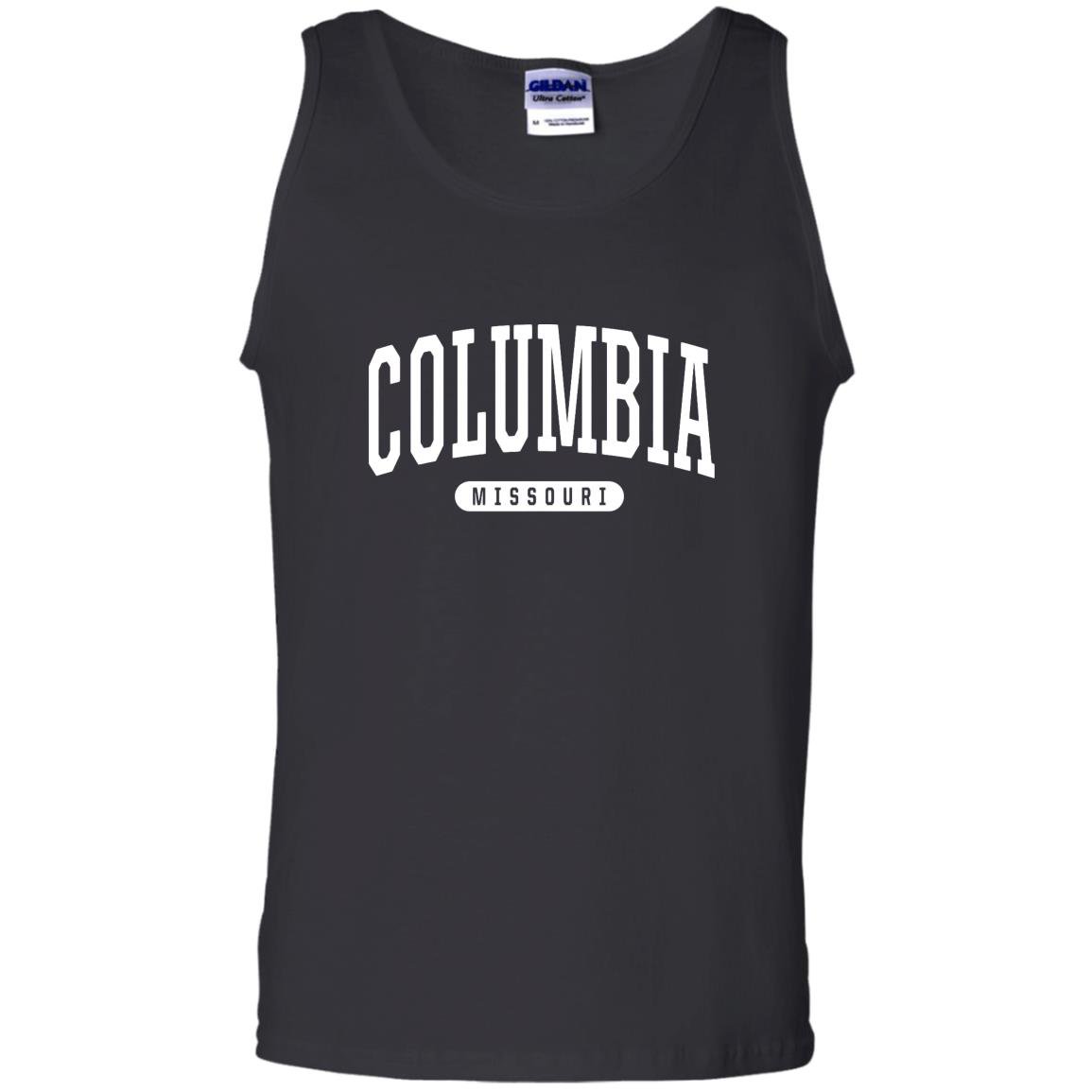Columbia sweatshirt college university style mo usa Tank Top