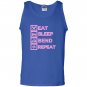 Contortionist eat sleep bend repeat exercise training Tank Top