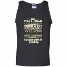 Correctional officer if you piss and moan all week Tank Top