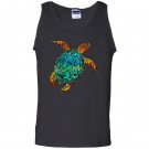 Cosmic watercolor sea turtle Tank Top