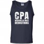 Cpa weapons of mass deductions Tank Top