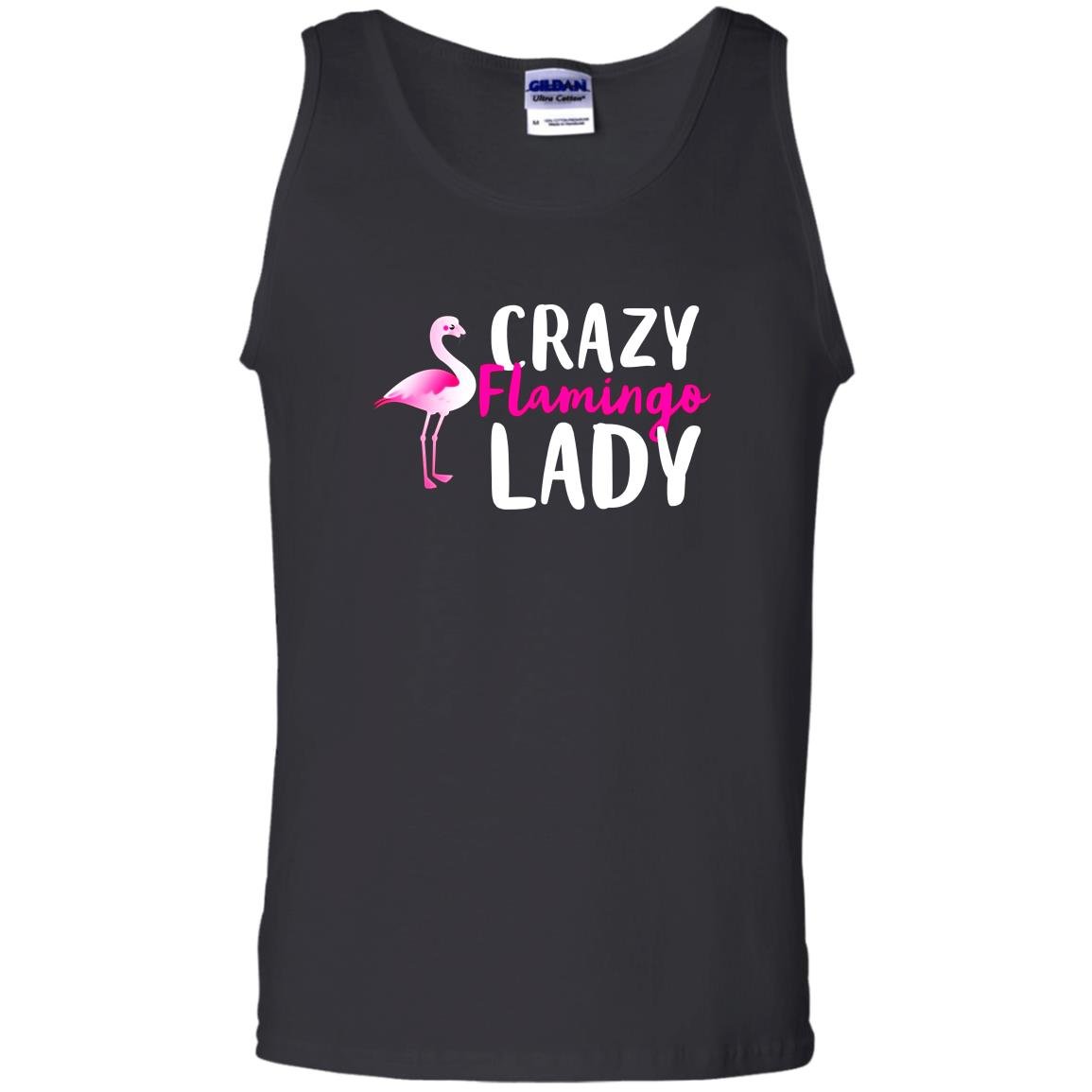 Crazy flamingo wading species Tank Top