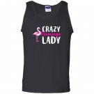 Crazy flamingo wading species Tank Top