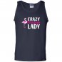 Crazy flamingo wading species Tank Top