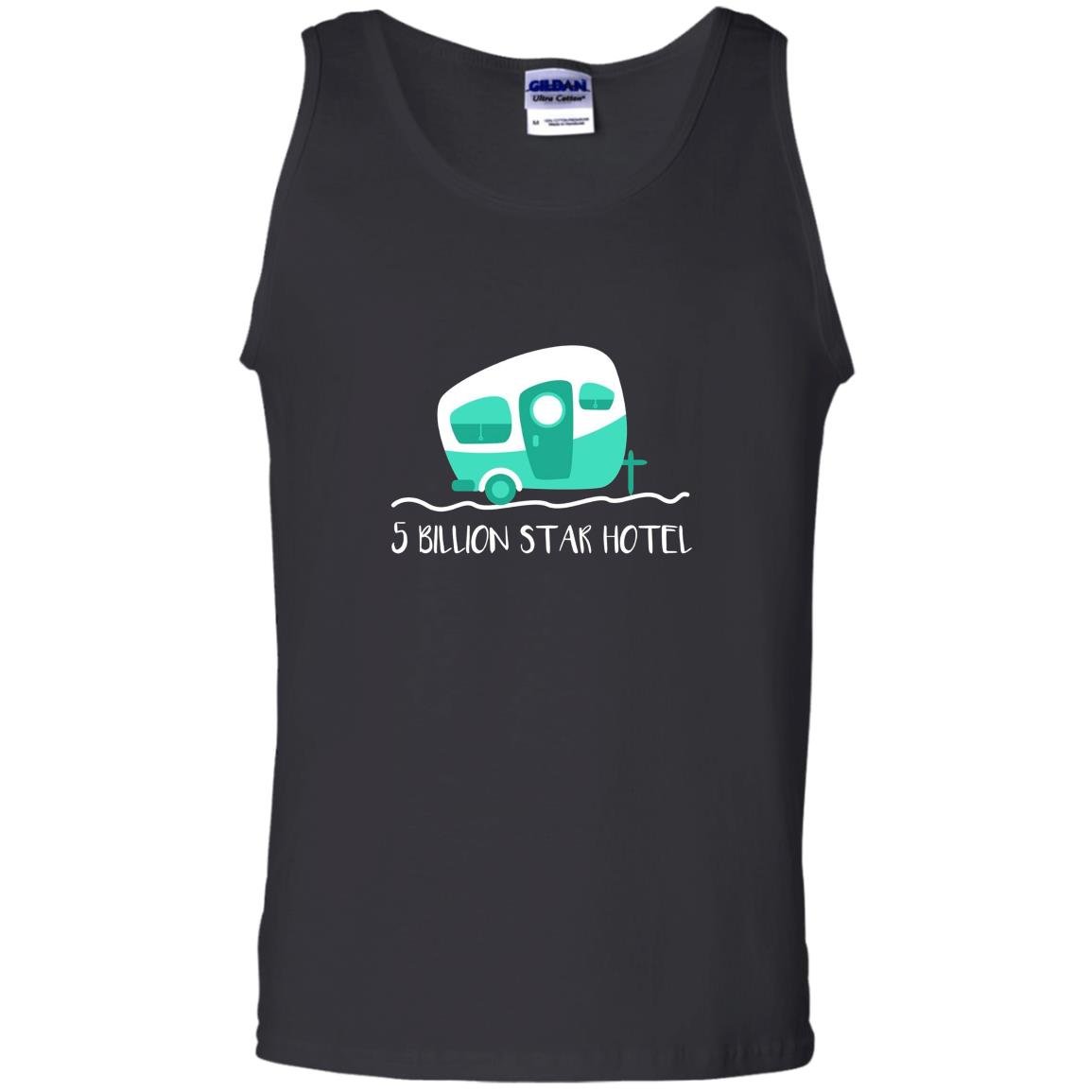 Cute camper 5 billion star hotel camping gift Tank Top