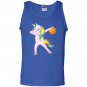 Dabbing unicorn basketball trendy Tank Top