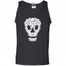 Dachshund sugar skull dia de los muertos Tank Top