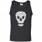 Dachshund sugar skull dia de los muertos Tank Top