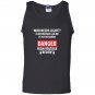 Danger high voltage funny electrician Tank Top