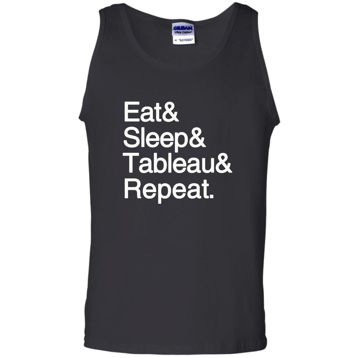 Data analytics eat sleep tableau repeat stem Tank Top