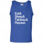 Data analytics eat sleep tableau repeat stem Tank Top