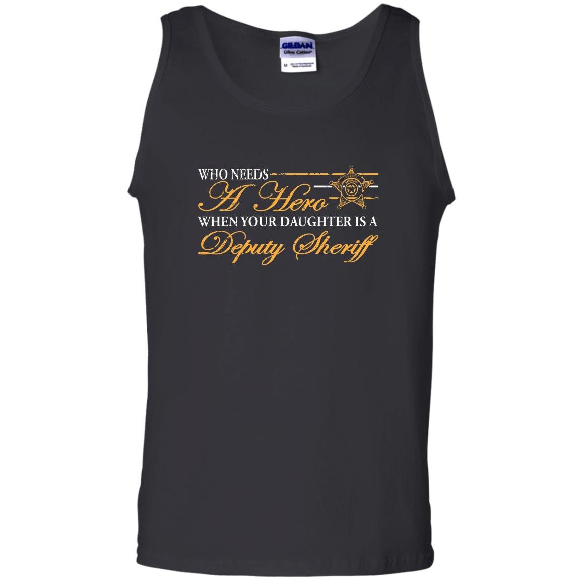 Deputy sheriff mom love my deputy sheriff Tank Top