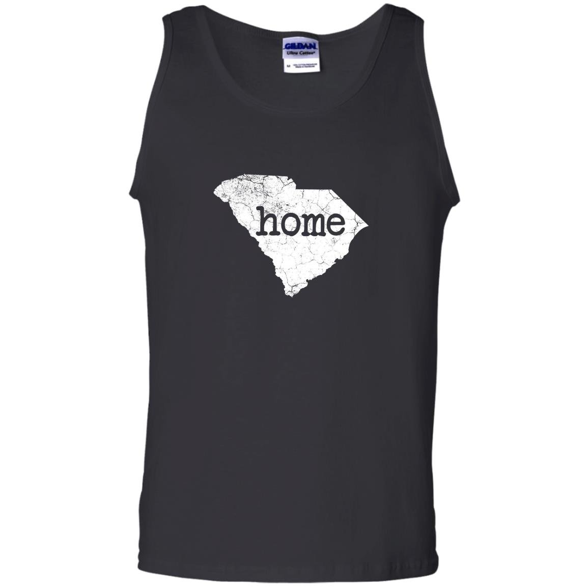 Distressed south carolina home south carolina Tank Top