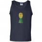 Distressed upside down pineapple swingers Tank Top