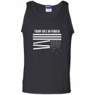Donald trump eres un pendejo broken us flag funny Tank Top