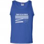 Donald trump eres un pendejo broken us flag funny Tank Top
