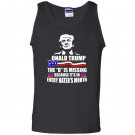 Donald trump the d is missing Tank Top