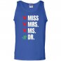 Dr phd edd graduates Tank Top