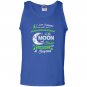 Duchenne muscular dystrophy awareness moon back love Tank Top