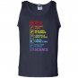 Earth is not flat stand up for science earth day Tank Top