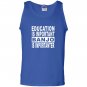 Education is important but banjo is importanter Tank Top