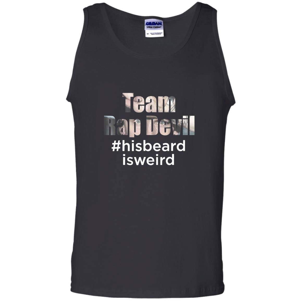 Eminem mgk hisbeardisweird team rap devil Tank Top