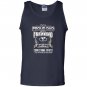 Father day gift proud dad of correctional officer Tank Top