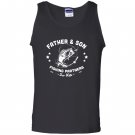 Fathers day father and son fishing partners for life Tank Top