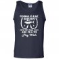 Fishing is like boobs cute fishing with funny quote Tank Top