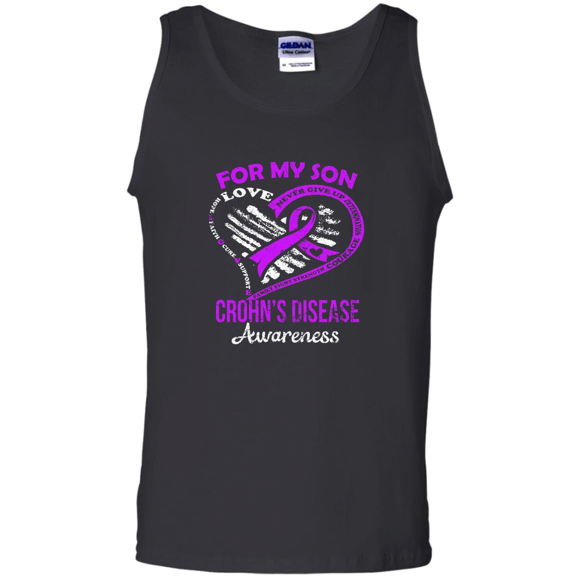 For my son crohns disease awareness Tank Top