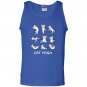Fun cat yoga Tank Top