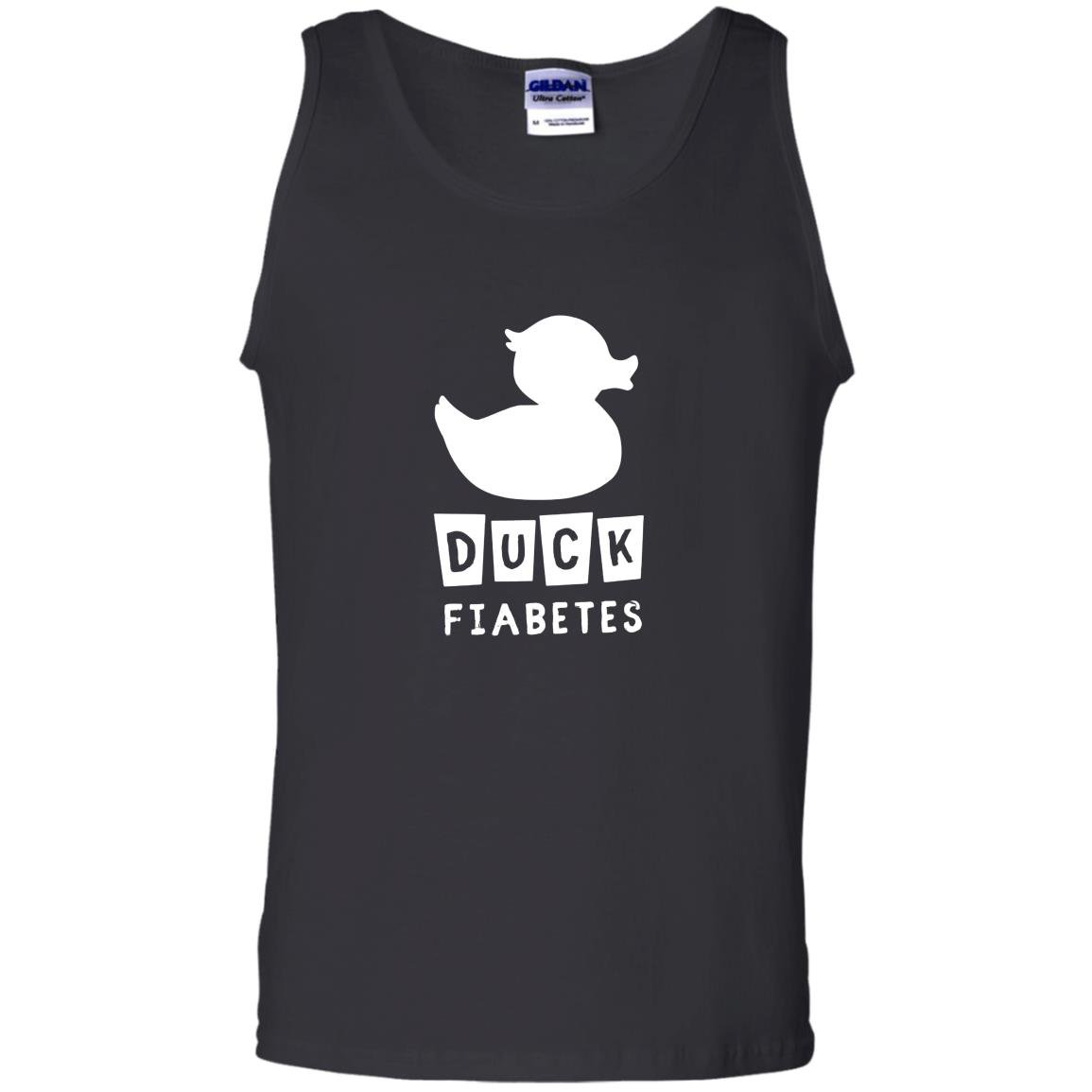 Funny diabetic duck fiabetes Tank Top