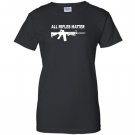 All rifles matter ar 15 tactical gun police nra blm Women