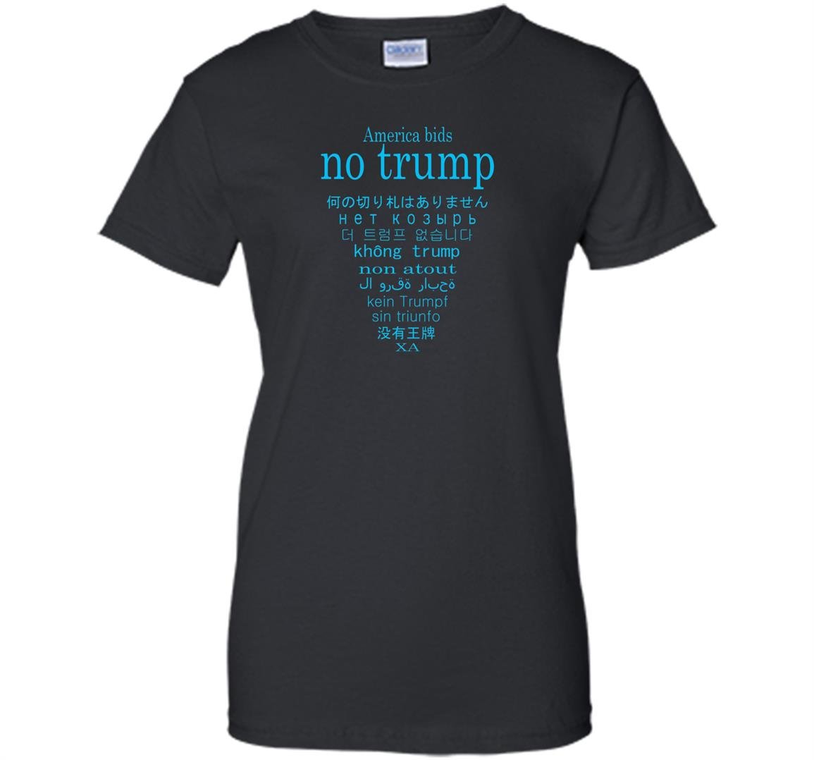 America bids no trump anti trump in eleven languages Women