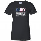 Army because even marines need heroes funny  Women